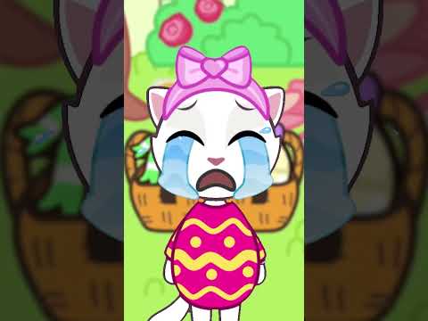 no eggs no problem 🐣🥚 #TalkingTomFriendsWorld #EasterEggHunt thumbnail