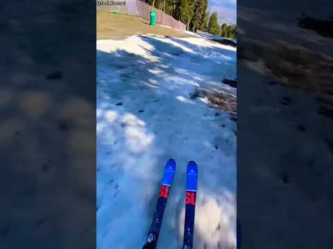I couldn't see anymore! Share this with aIl ski lover (🎥_#ferri_ilsensei ) #ski thumbnail
