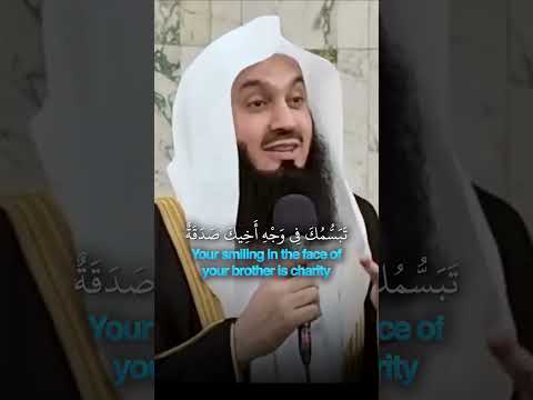 Smiling Is Sadaqah #muftimenk #motivation #charity #happy #money #support #family #love #care #life thumbnail