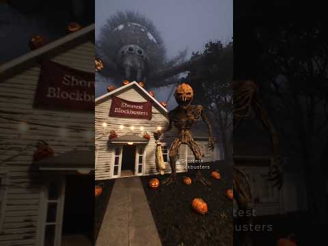 Halloween Nightmare.🎃 Last day of watching the house on the other side.#horror #animation #nightmare thumbnail