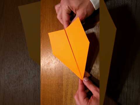 WORLD RECORD Paper Airplane for Distance #shorts thumbnail
