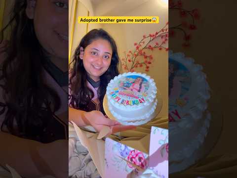 My Adopted Brother Gave me Surprise #minivlog #ytshorts #shorts thumbnail