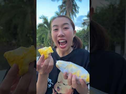 ĂN SẦU RIÊNG TỚI MỨC ĐAU HỌNG #haibadane thumbnail