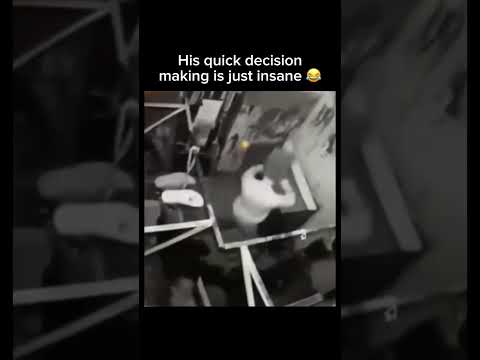 His quick decision making is just insane 😂 Subscribe for more! #shorts thumbnail
