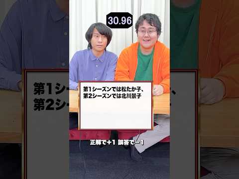 【山本vs鶴崎】60秒クイズ大会 #Shorts thumbnail