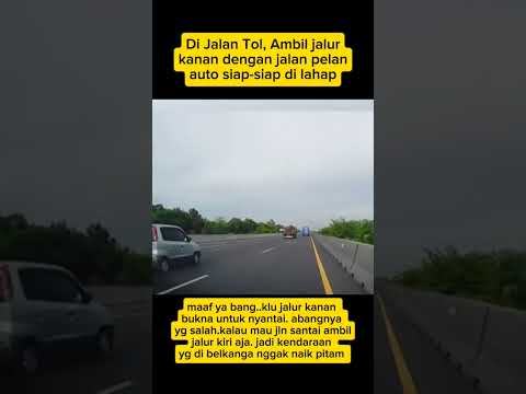 jalur kanan bukan to jalan lambat #automobile #jalanyangjauhjanganlupapulang #storytime #trending thumbnail