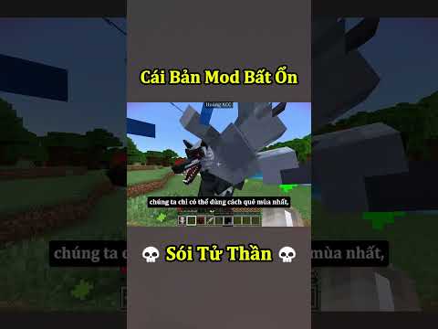 Tôi Tìm Cách Tiêu Diệt Sói Tử Thần Trong Minecraft 🤣 #shorts thumbnail