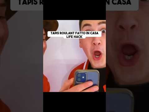 Tapis roulant fatto in casa. Life Hack 🏋🏻‍♂️ thumbnail