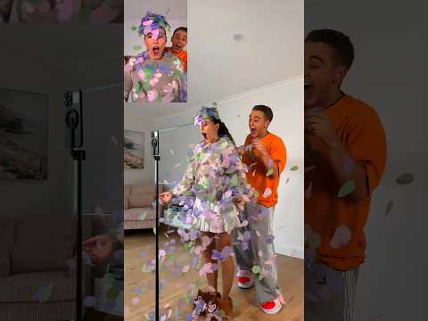 SUBSCRIBE FOR 7 YEARS OF GOOD LUCK! 🍀😅 - #dance #funny #couple #shorts thumbnail