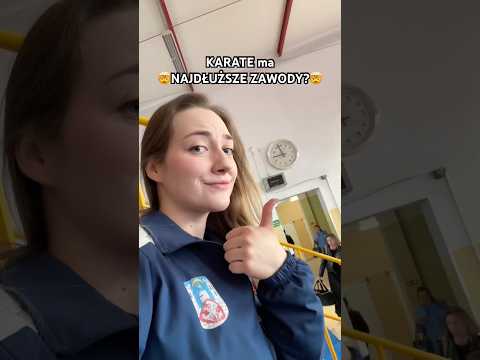 ZAWODY KARATE trwają DŁUŻEJ niż myślisz! ? #karate#storytime thumbnail