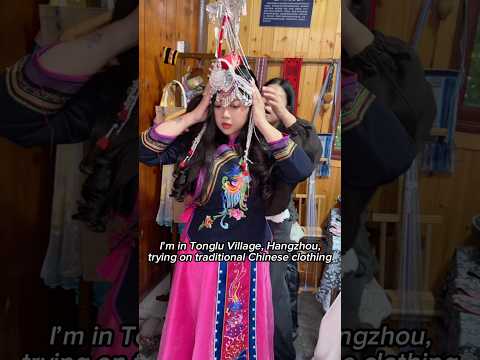 24 JAM JADI WARGA DESA CHINA 😍 | Klara Tania #shorts thumbnail