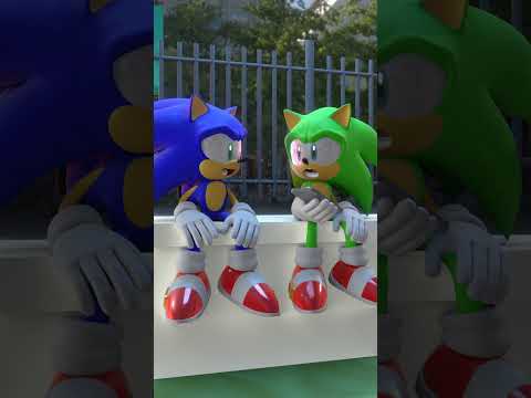 Sonic When You Think Alike  #sonic #funnyshorts thumbnail