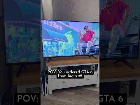 When you get GTA 6 from India 😳 thumbnail