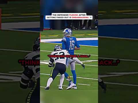 I've Never Seen Someone Get So Embarrassed Before...? #nfl #shorts thumbnail