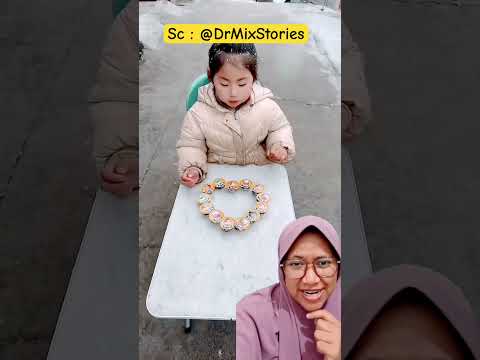 Buat bentuk hati dari jeruk, jelly, dan permen untuk adek‼️ DrMixStories thumbnail