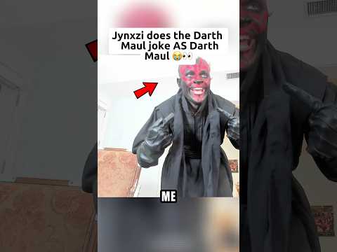 Jynxzi became Darth Maul for the joke 😭#jynxzi #darthmaul #joke #jynxzifunnymoments #costume thumbnail