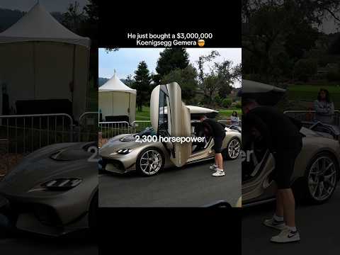 HE PAID $3M FOR A 4 SEATER HYPERCAR😱💸 thumbnail