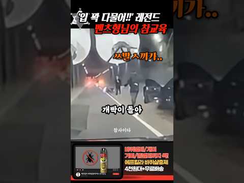 '야! 까불지 말라고 했지..' 벤츠형님이 진정한 참교육이 시작되는데.. thumbnail