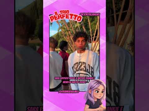 SARA ESPOSITO RIESCE A BATTERE FRANKIE E MENDI IN QUESTO TREND #tiktok #webboh #perte #greenscreen thumbnail