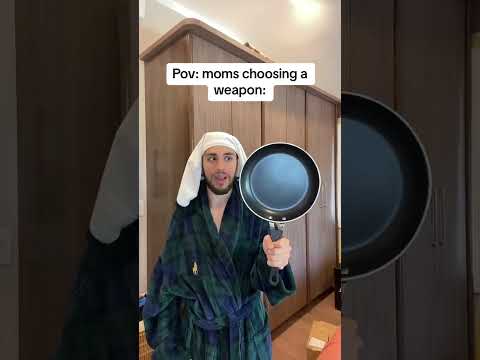 Pov: your mom choosing a weapon 😭 thumbnail