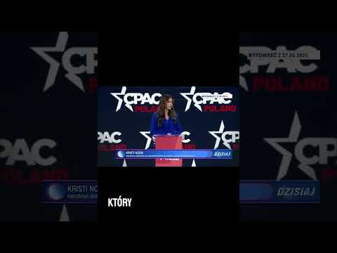 Konferencja CPAC w Rzeszowie - sojusz z Trumpem dla bezpieczeństwa Polski thumbnail