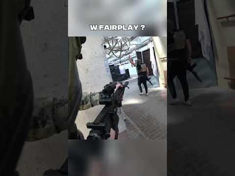 Le fair-play avant l'ego ? / Fair-play over ego ?  #airsoft #shorts thumbnail
