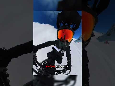 Biker bất ngờ gặp trận lở tuyết thumbnail