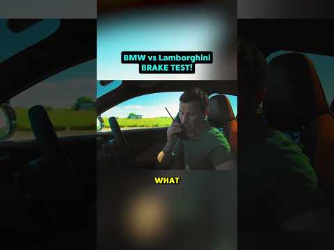 BMW vs Lamborghini Brakes! 🔥 thumbnail