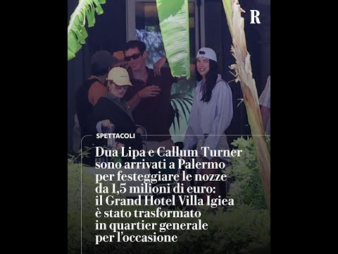 DUA LIPA è arrivata a Palermo per FESTEGGIARE le sue nozze thumbnail