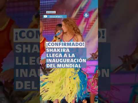 Shakira vuelve a México; estará en la inauguración del Mundial #shorts thumbnail