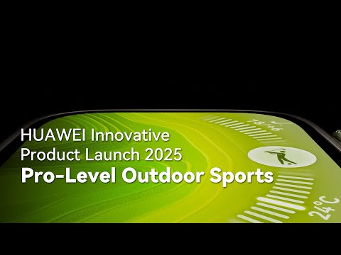 Thinner than ever. Built for pro-level outdoor sports. Coming soon. #HUAWEIWatchFIT4Pro thumbnail