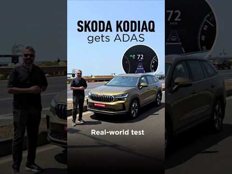 Skoda Kodiaq ADAS tested #shorts thumbnail