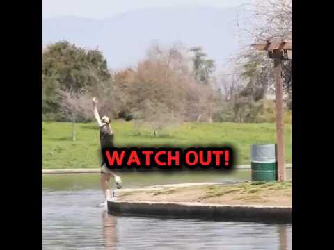 How did Airrack Walk on Water?! - Airrack #shorts #prank #funny #usa thumbnail