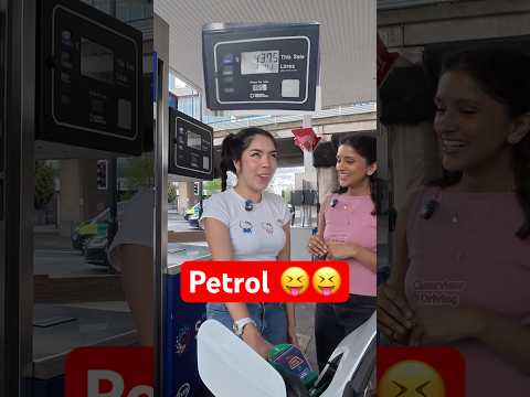 I LOVE THE SMELL OF PETROL! ⛽️ 😝 #driving #car #petrol #fuel #howto #london thumbnail