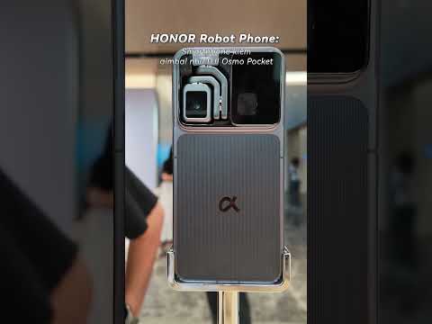Smartphone kiêm DJI Osmo Pocket luôn:)) - Honor Robot Phone thumbnail