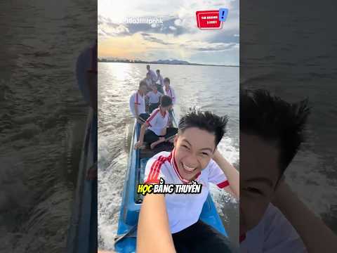 Học sinh miền Tây đi học kiểu: ? #shorts thumbnail