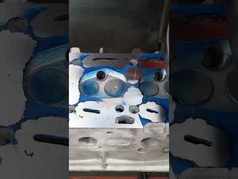 Watch What Happens to This VW Gol MI 1.0 8V Cylinder Head! #shorts thumbnail