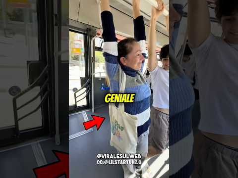 Trucco per NON PRENDERE la MULTA😅🚌 #shorts thumbnail
