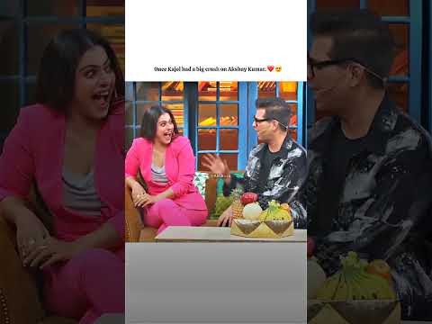 Kajol had a big crush on Akshay Kumar 🤍🤌 #akshaykumar #akshayfans thumbnail