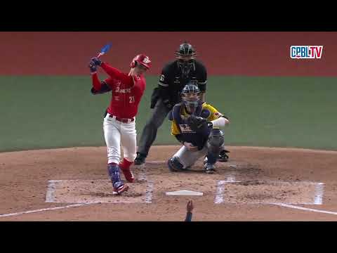05/23 味全 VS 中信 九局上，連續三振味全打者，吳俊偉送出三上三下包含兩次奪三振 thumbnail