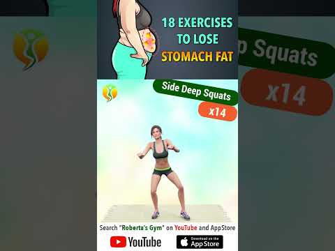 Non-Impact #stomachfat Loss – 18 #coreexercises @RobertasGym #weightloss #homeworkout #workout thumbnail