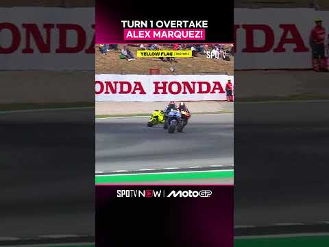 #MotoGP ? - Overtake mulusss Alex Marquez di Turn 1 Sirkuit Catalunya yang jadi kunci kemenangan! thumbnail