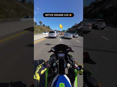 Ninja 500 RAW Audio Exhaust ? #traffic #pov #ASMR #lanesplitting thumbnail
