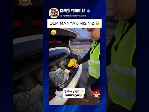 BAGAJDAKİ SÜRPRİZİ GÖRÜNCE HAYATININ ŞOKUNU YAŞADI! ? #shorts #komikyorumlar thumbnail