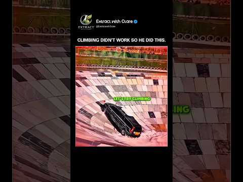 He Couldn’t Drive Out… So He Invented a Crazy Escape! 🚗😱 thumbnail
