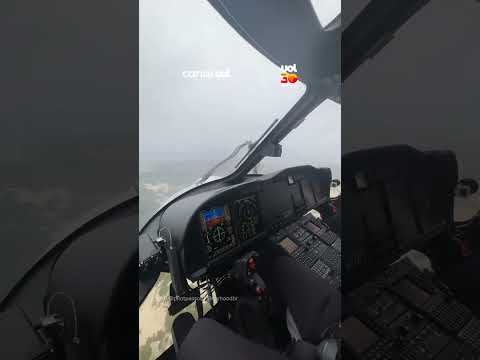 Piloto impressiona ao pousar helicóptero sem quase nenhuma visibilidade thumbnail