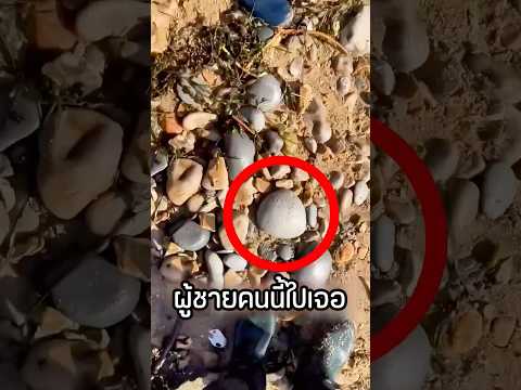 เขาเก็บหินริมชายหาดเพื่อหาของที่มีค่า! thumbnail