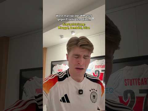 Wenn man bei der WM 2026 gegen Frankreich spielt… ☠️ thumbnail