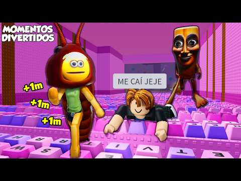 ESCAPANDO DEL OBBY DEL TECLADO ASMR (momentos divertidos) (roblox) thumbnail