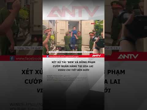 Hôm nay, xét xử vụ án cướp tiền ngân hàng tại Gia Lai #antv #shorts #thoisu #cuopnganhang thumbnail